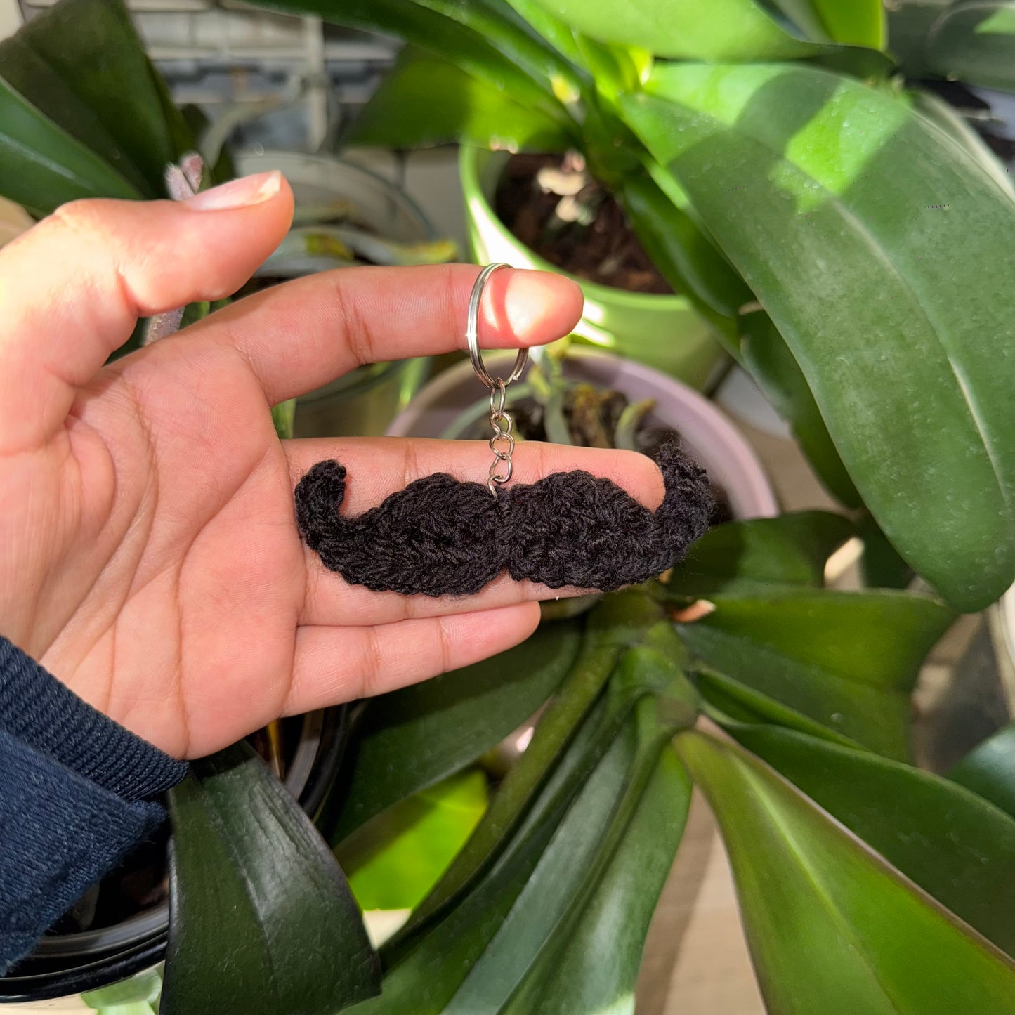 Porte-clé moustache