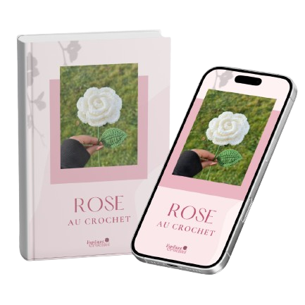 Rose au Crochet : Guide Facile et Illustré | Tutoriel Pas à Pas pour Débutants